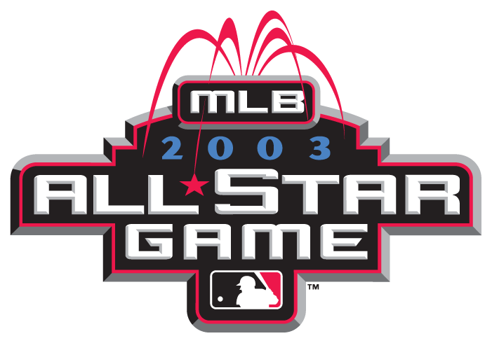 MLB All-Star Game 2003 Alternate Logo v3 iron on transfers for T-shirts